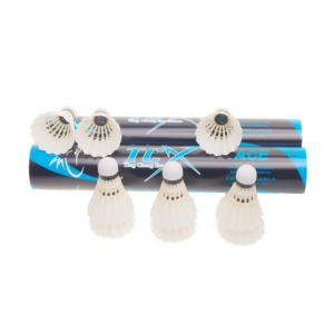 Pluma de bádminton TCX PRO de alta calidad y duradera, hecha de plumas de ganso, ecológica, con vuelo estable perfecto para competición. - Product Image 4