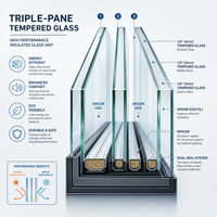Ventanas de Aluminio con Marco de Aluminio Tratado Anticorrosión para un Rendimiento de Trabajo Consistente en Condiciones Húmedas Costeras
