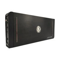 Amplificateur de voiture monoblock de classe D à 2 canaux 2500W RMS Amplificateurs de basses reliables Amplificateur de voiture pour caisson de basses 2500W RMS