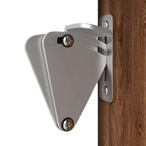 Security Steel Sliding Privacy Latch Barn Door Lock Hardware for Closet Shed Pocket Sliding Barn Doors Wood Gates