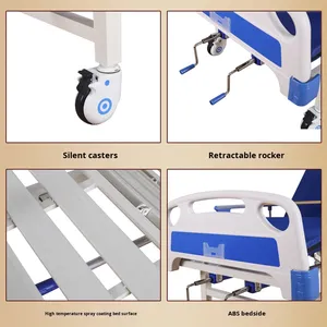 <span class=keywords><strong>Lit</strong></span> médical multifonctionnel pour les soins <span class=keywords><strong>de</strong></span> paralysie des personnes âgées <span class=keywords><strong>Lit</strong></span> <span class=keywords><strong>de</strong></span> soins infirmiers à domicile spécial à manivelle pour les hôpitaux et les établissements <span class=keywords><strong>de</strong></span> soins - Product Image 2