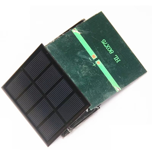 Buheshui 0.9W 2V Mini Năng Lượng Mặt Trời Bảng Điều Khiển Polysilicon Giọt Sạc Với 1.5V Pin 80*75Mm Năng Lượng Mặt Trời Bảng Điều Khiển Di Động - Product Image 5