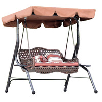 Fauteuil suspendu d'intérieur de haute qualité, chaise balançoire d'extérieur pas chère pour patio, fauteuil suspendu en forme d'œuf