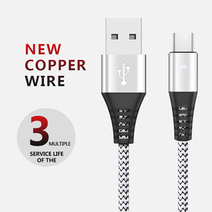 <span class=keywords><strong>Cable</strong></span> de transferencia de sincronización de datos de carga rápida, <span class=keywords><strong>Cable</strong></span> trenzado de nailon de alta calidad de 1M, 2.4A, Compatible con <span class=keywords><strong>iPhone</strong></span> 12/11/XS/XR/X 8 7/iPad - Product Image 2