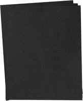 Carton noir de haute qualité 180 g/m² en pâte chimique-mécanique, personnalisé OEM, pour produits de mode en papier et carton