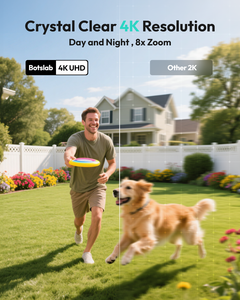 Botslab IQ Smart <b>Security</b> <b>Camera</b> W510 Outdoor Wireless System AI Scene/Animal Recognition 360 Tracking CMOS Cloud Storage - Product Image 6