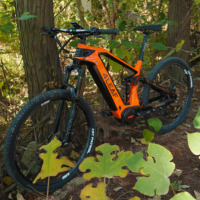 LOKI Rangka EMTB Serat Karbon Enduro 26*4.8/4.0, Bingkai EMTB 29*2.4 Hanya untuk Bingkai Karbon Bafang M560 M510 M620