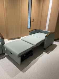 MT <strong>MEDICAL</strong> Hospital Furniture Sleeping <strong>Sofa</strong> Bed Patient Room Use Folding Attendant Chair - Product Image 5