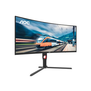 Nuevo Monitor para Juegos <span class=keywords><strong>AOC</strong></span> CU34G3X de 34 Pulgadas, Pantalla 3440x1440, 180Hz, 1ms GTG, Pantalla Curva 1500R, Relación de Aspecto 21:9, HDR para Juegos de PC de Escritorio - Product Image 2
