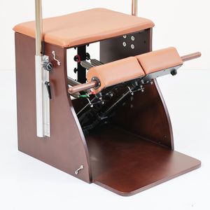 Chaise Pilates Wunda Tmax DZ138-11 en bois de chêne rouge, équipement de chaise combinée Pilates, machine de réforme Pilates, machine de yoga Pilates - Product Image 6