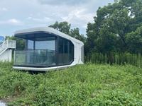 Unité d'hébergement modulaire préfabriquée Apple Cabin House pour les développeurs d'hôtels, de complexes hôteliers et les projets de propriétés commerciales