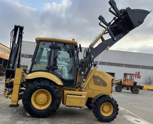 Compacte Nieuwe <span class=keywords><strong>Backhoe</strong></span> Loader 4 Wiel Gelede Machines Kleine Goedkope Lader <span class=keywords><strong>Backhoe</strong></span> Groene Boerderij <span class=keywords><strong>Backhoe</strong></span> Prijs Te Koop - Product Image 2