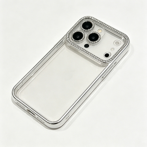 Funda Transparente <span class=keywords><strong>para</strong></span> Teléfono con Cristales, Estilo Ins, Protección Total, Resistente a Impactos, con Protector de Pantalla Integrado <span class=keywords><strong>para</strong></span> 13-17 Pro Max - Product Image 3