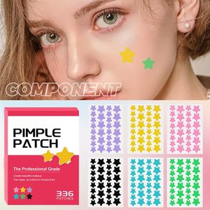 Patchs Hydrocolloïdes Anti-Boutons Pimple Master, Formes Personnalisées, Étoiles Colorées, Patchs pour l'Acné - Product Image 6