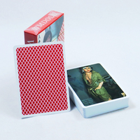Cartes à jouer publicitaires personnalisées écologiques, impression CMYK/Pantone, laminées, personnages de jeux pour adultes sexy et amusants