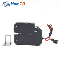 Système de codes-barres électroniques HomTR, casier intelligent pour colis en métal, serrure magnétique pour armoire, mini solénoïde 12V sans clé, entraxe 60mm