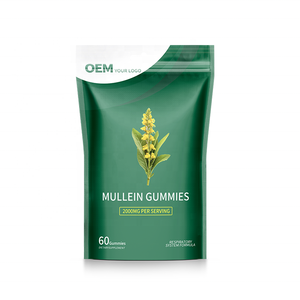 Suplementos Herbales OEM al por Mayor: Gomitas de Verbasco para los Pulmones, Listas para FBA, Suministro a Granel Estable, Prueba COA para Vendedores de Plataformas de Comercio Electrónico - Product Image 1