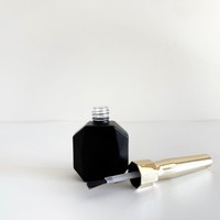 Flacons en verre vides de luxe personnalisés et uniques pour vernis à ongles avec bouchon pinceau, faible MOQ, emballage disponible en tailles 30ml/15ml/20ml/5ml