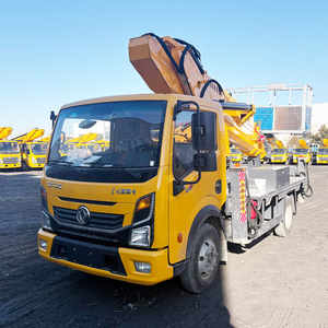 משאית עבודה בגובה רב 4x2 עם זרוע טלסקופית מפרקית, פלטפורמת עבודה אווירית רכובה על משאית, משאית עם סל למכירה - Product Image 3