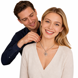 Set <span class=keywords><strong>Regalo</strong></span> Rosa 2026 di Tendenza: Scatola con Rosa di Sapone e Collana con Ciondolo a Cuore, <span class=keywords><strong>Regalo</strong></span> Romantico <span class=keywords><strong>per</strong></span> <span class=keywords><strong>Lei</strong></span>, San Valentino - Product Image 2
