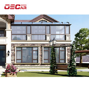 Alliage d'aluminium 4 saisons spécial jardin balcon luxe électrique mobile extensible Sunrooms Glass House Sunnyjoy Sunroom - Product Image 2