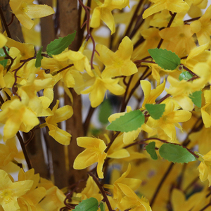 Đồ Trang Trí Sân Vườn Nhà Cửa <span class=keywords><strong>180Cm</strong></span> 6Ft Cây Hoa Giả Bằng Lụa Cây Hoa Màu Vàng Cây Đám Cưới - Product Image 3