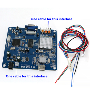 RGB/CGA/EGA/YUV để cho HDMI VGA LCD HD video chuyển đổi tín hiệu Board cáp cho Arcade Coin Pusher trò chơi máy - Product Image 6