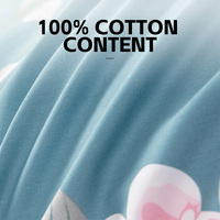 Vente en gros de draps de lit personnalisés en coton 100% - Ensemble de literie 4 pièces - Housse de couette - Taille King Size - Taille Queen Size - Taille Full - Super doux - Luxe