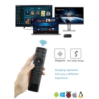 Q5 Air Mouse 2.4G sans fil RF télécommande Gyroscope entrée vocale Android TV Box utilisant la télécommande intelligente, prix de gros