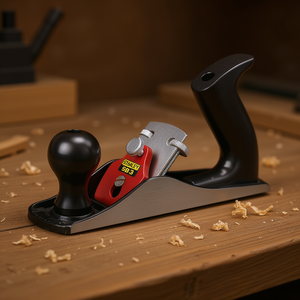 Raboteuse à main Stanley SB3 pour le travail du bois, lame en acier de 6 pouces pour le lissage et le rabotage - Product Image 3