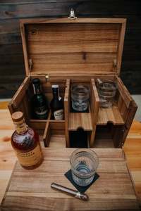 Handmade Xách Tay Minibar Gỗ Minibar Quà Tặng Cho Nam Giới Gỗ <span class=keywords><strong>Wine</strong></span> <span class=keywords><strong>Box</strong></span> - Product Image 6