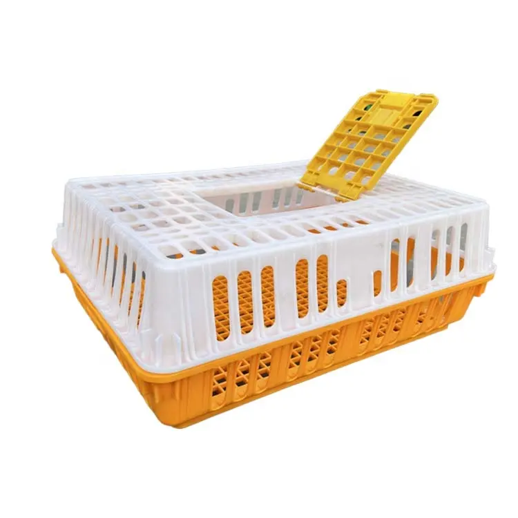 New Plastic Poultry Turnover Box Chicken Duck & Goose Transport Cage for Farms Home Use & Retail Competitive Price