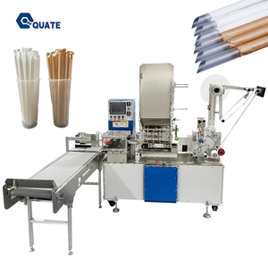 Machine d'emballage pour brochettes en bambou, pailles à boire, tubes en plastique, pailles en plastique, pailles en papier - Product Image 1