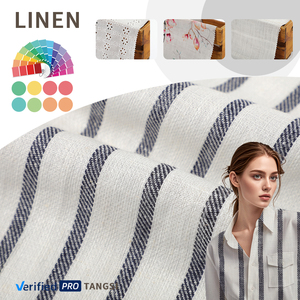 Vải nhuộm sợi Tết Nguyên đán, chất liệu vải lanh <span class=keywords><strong>viscose</strong></span> nhẹ, mềm mại, thoáng khí, dùng may quần áo - Product Image 1