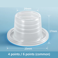 Robinet Valve4/6Points Universel Anti-Fuite Silicone Joint D'étanchéité Tuyau D'étanchéité Tuyau D'étanchéité Plomberie Plug Remplacer PTFE Bande