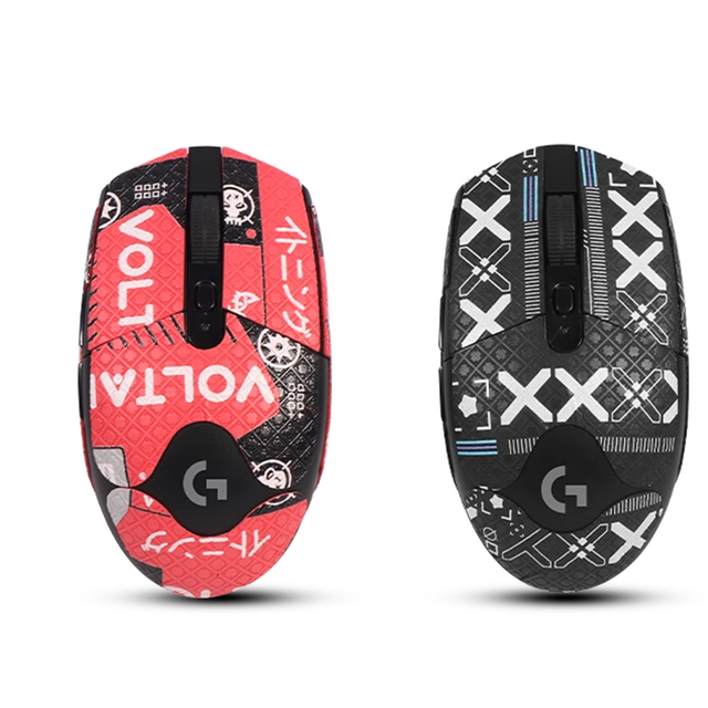 Mouse Anti Slip Grip Tape Compatible with LogitechG304 Wired Gaming Mouse Palm Sweat Absorption Thin 0.5mm Easy Apply Mouse Skin