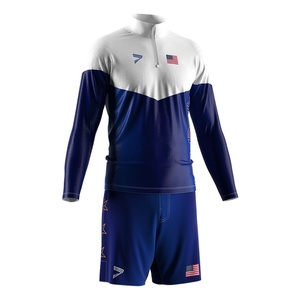 High Quality Oem Odm Sublimation Mma <b>Train</b> Set Sublimation High Quality Singlet Printed Wrestling Singlets for Men Custom - Product Image 3