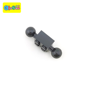 Ladrillo Modificado <span class=keywords><strong>2</strong></span> X <span class=keywords><strong>2</strong></span> con Bolas con Orificios y Orificio para Eje, Ladrillo de Construcción Educativo de Plástico MOC NO.17114 - Product Image 4