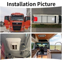 Module de ventilateur double 24V/12V Nouveau système de climatisation pour camions