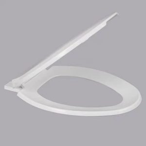 Asiento de Inodoro de Plástico PP en Forma de V <span class=keywords><strong>para</strong></span> Baño, con <span class=keywords><strong>Tapa</strong></span> y Bisagras de Cierre Suave - Product Image 4