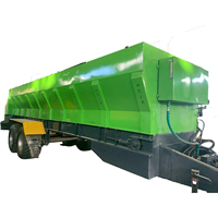 Esparcidor de Fertilizante Orgánico Sólido 2FGH-50 de 4 Cadenas, Accionado por Tractor, Sistema Refrigerado por Aire, Funcionamiento Estable