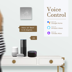 Tuya Zigbee электрический подогрев пола Еженедельно Программируемый Термостат для контроля комнатной температуры и ограничения температуры пола - Product Image 5