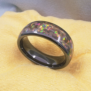 Hotel Office Access Control NFC Ring Pattern NTAG216 Ceramic Black IP68 Waterproof Smart Ring for Door Lock <b>Security</b> Membership - Product Image 5