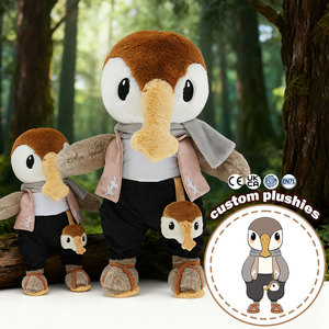 Plush Doll Manufacture Wetland Regional Characteristic Mascots rare Bird Series Collectible Birds Custom Character Plush <strong>Toys</strong> - Product Image 1