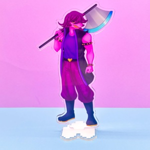 OEM Odm Anime Three Heroes Deltarune Standee Acrílico - Product Image 4