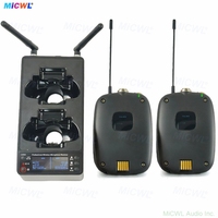 Système de microphone sans fil rechargeable double SLXD24 Beta58 UHF avec émetteurs portables et cravate pour scène, karaoké et direct