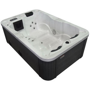 Mini esquina acrílico Whirlpool Hydro masaje al aire libre Spa masaje bañera de hidromasaje - Product Image 4