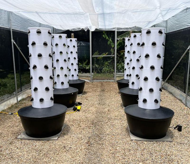 水耕栽培タワー 10層 40穴 Amazon.co.jp: 水耕栽培タワー、水耕栽培システム キット、屋内