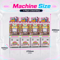 Máquina de Juegos para Parques de Diversiones a Precio de Fábrica, Diseñada como Máquina Arcade de Empujar Monedas con Alta Rentabilidad y Solución de Empujador de Monedas