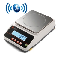 Balance analytique électronique semi-micro ultra LED Veidt, 6000 g, 0,01 g, fonction de balance de pharmacie en laboratoire
